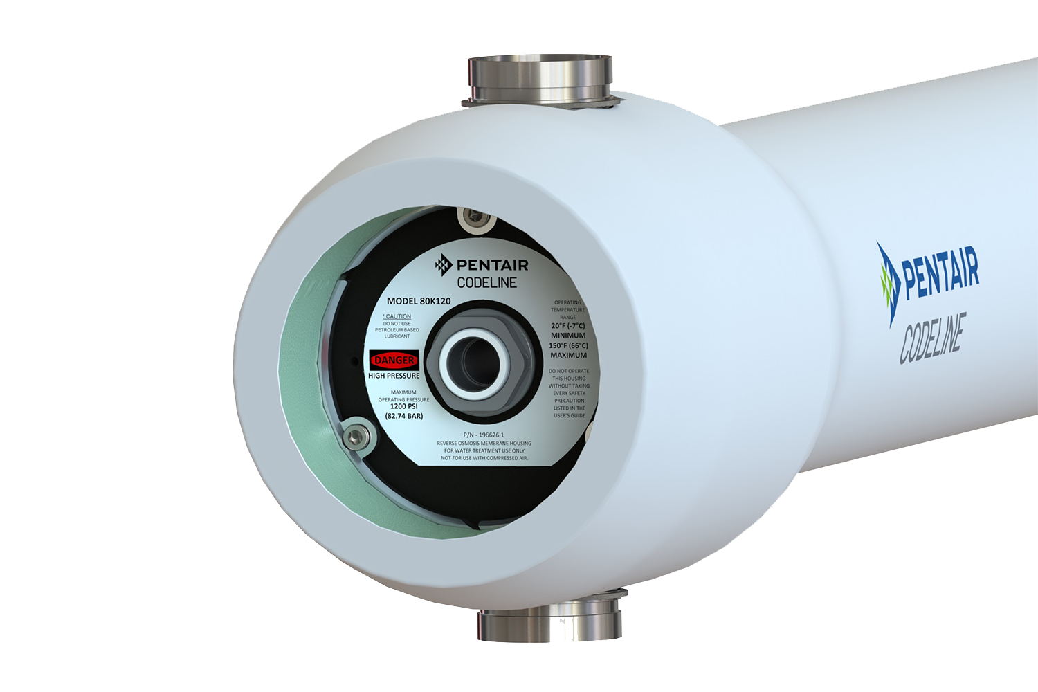 Pentair Codeline 80K pressure vessel
