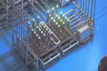 clean glass of water and faucet