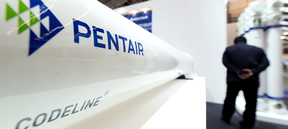 Pentair Codeline pressure vessel close-up