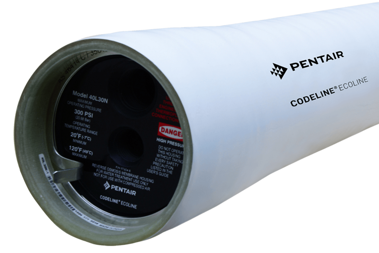 Pentair Codeline Ecoline pressure vessel